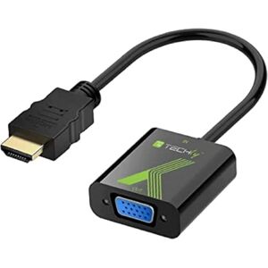 Techly IDATA-HDMI-VGA2 HDMI zu VGA Konverter Schwarz Techly IDATA-HDMI-VGA2 HDMI zu VGA Konverter Schwarz