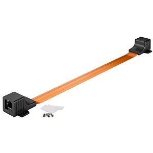 Goobay 71412 RJ45 okenní provedení Ultra tenký kabel 0,3 m černý Goobay 71412 RJ45 okenní provedení Ultra tenký kabel 0,3 m černý