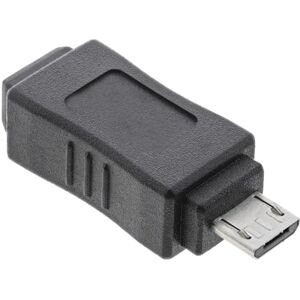 InLine 31602 USB adaptér USB-Mini 5-Pin zdířka USB-Micro-B konektor InLine 31602 USB adaptér USB-Mini 5-Pin zdířka USB-Micro-B konektor