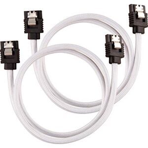 Corsair Premium Sleeved SATA 3 kabel (6Gbps, 60 cm) bílý Corsair Premium Sleeved SATA 3 kabel (6Gbps, 60 cm) bílý