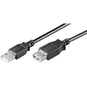 Ewent Kabel USB 2. 0 typ A/konektor na A/samici, dvojitě stíněný AWG 28 v mědi, rychlost přenosu Rata až 480 Mbit, černý 1. 00 m černý Ewent Kabel USB 2. 0 typ A/konektor na A/samici, dvojitě stíněný AWG 28 v mědi, rychlost přenosu Rata až 480 Mbit, černý 1. 00 m černý