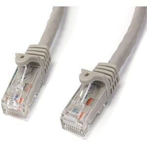 StarTech.com 15m Cat6 Snagless Gigabit UTP síťový kabel, Cat 6 RJ45 síťový kabel s ochranou proti zlomení, šedý StarTech.com 15m Cat6 Snagless Gigabit UTP síťový kabel, Cat 6 RJ45 síťový kabel s ochranou proti zlomení, šedý