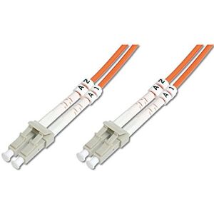 Digitus DK-2533-02 – optický kabel OM2 – 2 m – LC k LC – Duplex LWL kabel – 1 Gbit/s – MM Multimode optický kabel LAN – typ vláken: 50/125 µ – oranžový Digitus DK-2533-02 – optický kabel OM2 – 2 m – LC k LC – Duplex LWL kabel – 1 Gbit/s – MM Multimode optický kabel LAN – typ vláken: 50/125 µ – oranžový