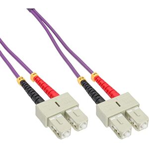 InLine 83555P LWL Duplex kabel, SC/SC, 50/125µm, OM4, 0,5m InLine 83555P LWL Duplex kabel, SC/SC, 50/125µm, OM4, 0,5m