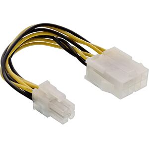 InLine 26633A napájecí adaptér interní, 8pól ATX2. 0 síťový zdroj (EPS) na 4pol ATX1. 3 Mainboard, 0,15 m InLine 26633A napájecí adaptér interní, 8pól ATX2. 0 síťový zdroj (EPS) na 4pol ATX1. 3 Mainboard, 0,15 m