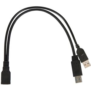 SYSTEM-S USB kabel 32 cm typ A 3. 0 zdířka k 1x USB typ A 3.0 konektor a 1x USB typ A 2. 0 konektor SYSTEM-S USB kabel 32 cm typ A 3. 0 zdířka k 1x USB typ A 3.0 konektor a 1x USB typ A 2. 0 konektor