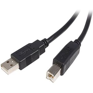 StarTech.com USB2HAB3M USB 2. 0 A na B kabel (3m, St/St) černý StarTech.com USB2HAB3M USB 2. 0 A na B kabel (3m, St/St) černý
