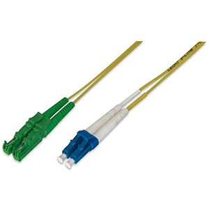 Digitus Assmann patch kabel LC/PC jednotlivý režim M až E2000/PC samostatný režim M 5 m skleněné vlákno 9/125 mikrometrů OS1 žlutý Digitus Assmann patch kabel LC/PC jednotlivý režim M až E2000/PC samostatný režim M 5 m skleněné vlákno 9/125 mikrometrů OS1 žlutý