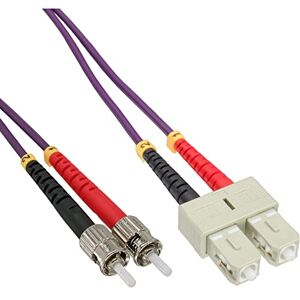 InLine 82502P LWL Duplex kabel, SC/ST, 50/125µm, OM4, 2m InLine 82502P LWL Duplex kabel, SC/ST, 50/125µm, OM4, 2m