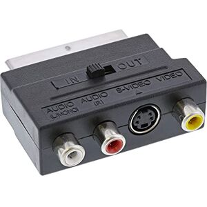 InLine 89953 Scart adaptér, Scart (in/out) na 3x zdířce Cinch a 1x S-VHS zdířce InLine 89953 Scart adaptér, Scart (in/out) na 3x zdířce Cinch a 1x S-VHS zdířce