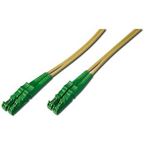 Digitus Assmann profesionální propojovací kabel E2000/APC jednotlivý režim M až M 1 m skleněné vlákno 9/125 mikrometrů OS1 bez halogenů žlutý Digitus Assmann profesionální propojovací kabel E2000/APC jednotlivý režim M až M 1 m skleněné vlákno 9/125 mikrometrů OS1 bez halogenů žlutý
