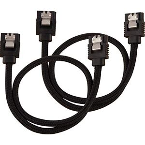 Corsair Premium Sleeved SATA 3 kabel (6Gbps, 30 cm) černý Corsair Premium Sleeved SATA 3 kabel (6Gbps, 30 cm) černý
