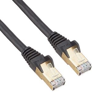 StarTech.com 3m Cat6a Ethernet kabel, stíněný (STP), síťový kabel Cat6a, Cat6a, patch kabel, Cat 6a, černý StarTech.com 3m Cat6a Ethernet kabel, stíněný (STP), síťový kabel Cat6a, Cat6a, patch kabel, Cat 6a, černý