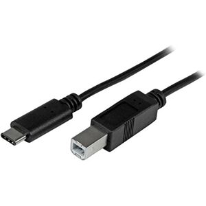 StarTech.com 1m USB 2. 0 USB-C na USB-B kabel USB připojovací kabel StarTech.com 1m USB 2. 0 USB-C na USB-B kabel USB připojovací kabel