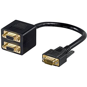 Goobay Wentronic SVGA Adapter (SVGA-Stecker auf 2x SVGA-Buchse) Goobay Wentronic SVGA Adapter (SVGA-Stecker auf 2x SVGA-Buchse)
