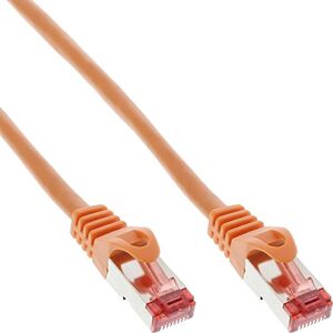 InLine 76411O S/FTP propojovací kabel (250 MHz, PVC, měď, 1 m) oranžový InLine 76411O S/FTP propojovací kabel (250 MHz, PVC, měď, 1 m) oranžový