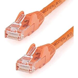 StarTech.com Cat6 Snagless RJ45 Netzwerkkabel, 10m, Orange, Cat 6 Ethernet UTP Kabel 10 Meter StarTech.com Cat6 Snagless RJ45 Netzwerkkabel, 10m, Orange, Cat 6 Ethernet UTP Kabel 10 Meter
