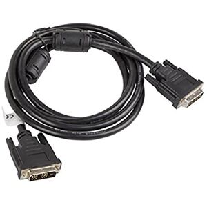 Lanberg CA-DVIS-10CC-0018-BK Dvi-D (18+1Pol) konektor na Dvi-D (18+1Pol) konektor Single Link Kabel, 1,8 m černý Lanberg CA-DVIS-10CC-0018-BK Dvi-D (18+1Pol) konektor na Dvi-D (18+1Pol) konektor Single Link Kabel, 1,8 m černý