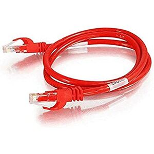 C2G 27865 Cat6 Crossover-Patchkabel, snagless, ungeschirmt, 7,62 m, Rot C2G 27865 Cat6 Crossover-Patchkabel, snagless, ungeschirmt, 7,62 m, Rot