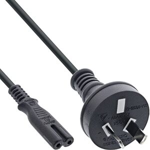 InLine 16654B síťový kabel, síťová zástrčka Austrálie/Argentina na Euro 8 C7 konektor, 1,8 m InLine 16654B síťový kabel, síťová zástrčka Austrálie/Argentina na Euro 8 C7 konektor, 1,8 m