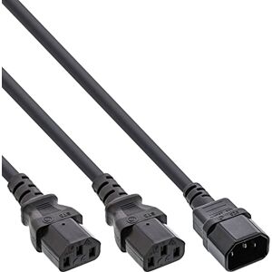 InLine 16657K síťový kabel Y, studená zařízení, 1x IEC-C14 na 2x IEC-C13, 3 m, černý InLine 16657K síťový kabel Y, studená zařízení, 1x IEC-C14 na 2x IEC-C13, 3 m, černý