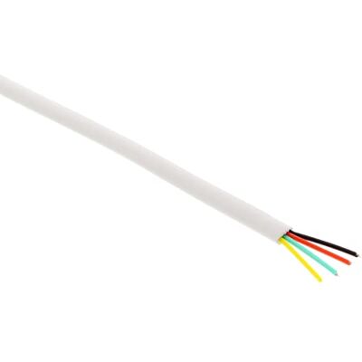 InLine 69981C modulární kabel, 4adrní plochý pásek bílý, 100 m kroužek InLine 69981C modulární kabel, 4adrní plochý pásek bílý, 100 m kroužek