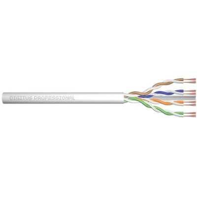 Digitus Rohový propojovací kabel Cat-6A – metrové zboží bez komplikace – 100 m – síťový kabel U-UTP – LSZH – AWG 26/7 – 10 Gbit/s – 500 MHz – kompatibilní s PoE+ – šedý Digitus Rohový propojovací kabel Cat-6A – metrové zboží bez komplikace – 100 m – síťový kabel U-UTP – LSZH – AWG 26/7 – 10 Gbit/s – 500 MHz – kompatibilní s PoE+ – šedý