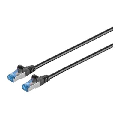 S/CONN maximum connectivity Síťový kabel patch kabel Ethernet LAN kabel Cat 6A S/FTP PIMF černý 1 m Gigabit RJ45 S/CONN maximum connectivity Síťový kabel patch kabel Ethernet LAN kabel Cat 6A S/FTP PIMF černý 1 m Gigabit RJ45