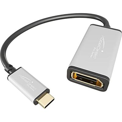 KabelDirekt – USB C na DisplayPort DP adaptér – 0,15 m (rozlišení až 4K/60Hz, USB C 3.1 a Thunderbolt 3, vhodné pro MacBook Pro 2016/2017, MacBook 12", Chromebook Pixel UVM.) KabelDirekt – USB C na DisplayPort DP adaptér – 0,15 m (rozlišení až 4K/60Hz, USB C 3.1 a Thunderbolt 3, vhodné pro MacBook Pro 2016/2017, MacBook 12", Chromebook Pixel UVM.)
