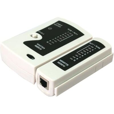 LogiLink WZ0010 tester kabelů pro RJ11, RJ12, RJ45 propojovací a telefonní kabel s dálkovou jednotkou LogiLink WZ0010 tester kabelů pro RJ11, RJ12, RJ45 propojovací a telefonní kabel s dálkovou jednotkou