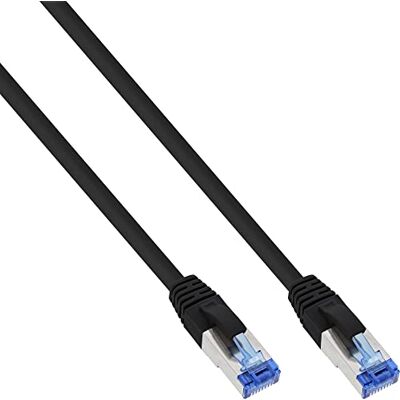 InLine 76803S propojovací kabel, S/FTP (PiMf), Cat.6A, 500MHz, bez halogenů, měď, černý, 3 m InLine 76803S propojovací kabel, S/FTP (PiMf), Cat.6A, 500MHz, bez halogenů, měď, černý, 3 m