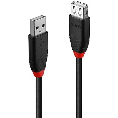 LINDY 42817 5 m USB 2. 0 Aktivní prodloužení Slim LINDY 42817 5 m USB 2. 0 Aktivní prodloužení Slim