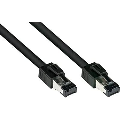 Good Connections PREMIUM Cat. 8.1 propojovací kabel 0,5 m RNS chránič nosního nosu -S/FTP- 40GB/2000MHz měděný vodič CU bez halogenů LSZH síťový kabel LAN kompatibilní s CAT. 7 / 6A / 6 / 5e Good Connections PREMIUM Cat. 8.1 propojovací kabel 0,5 m RNS chránič nosního nosu -S/FTP- 40GB/2000MHz měděný vodič CU bez halogenů LSZH síťový kabel LAN kompatibilní s CAT. 7 / 6A / 6 / 5e