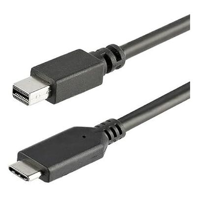 StarTech.com 1,8m USB-C auf Mini DisplayPort Kabel USB C zu mDP Kabel 4K 60Hz Schwarz (CDP2MDPMM6B) StarTech.com 1,8m USB-C auf Mini DisplayPort Kabel USB C zu mDP Kabel 4K 60Hz Schwarz (CDP2MDPMM6B)