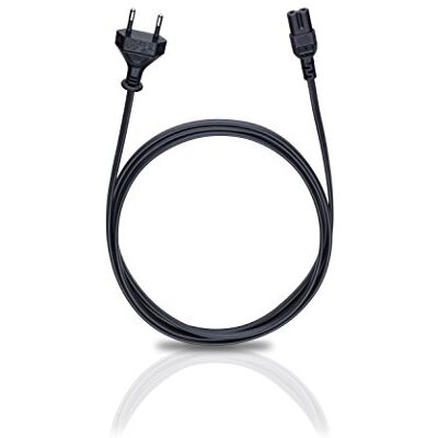 OEHLBACH Powercord C7 / 500 síťový kabel 2pólový s euro zástrčkou (CEE7/16) testováno VDE vysoce flexibilní, vynikající bezpečnost kontaktu 5 m černý OEHLBACH Powercord C7 / 500 síťový kabel 2pólový s euro zástrčkou (CEE7/16) testováno VDE vysoce flexibilní, vynikající bezpečnost kontaktu 5 m černý