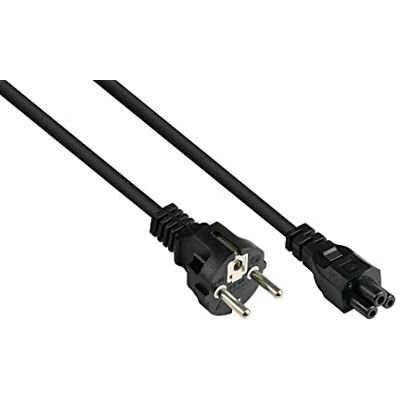 Good Connections P0005-S050 síťový kabel, 5 m, konektor s ochranným kontaktem typ E+F (CEE 7/7, přímý) na C5 (přímý) pro notebook, 0,75 mm² černý Good Connections P0005-S050 síťový kabel, 5 m, konektor s ochranným kontaktem typ E+F (CEE 7/7, přímý) na C5 (přímý) pro notebook, 0,75 mm² černý