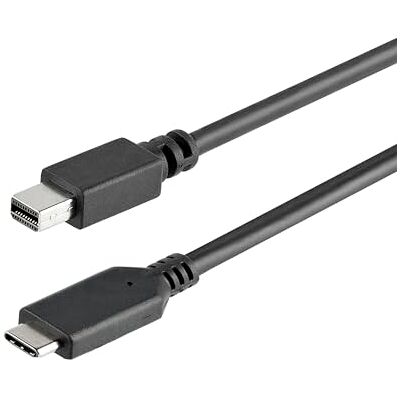 StarTech.com 1m USB-C na Mini DisplayPort kabel USB C k mDP kabel 4K 60Hz černý (CDP2MDPMM1MB) StarTech.com 1m USB-C na Mini DisplayPort kabel USB C k mDP kabel 4K 60Hz černý (CDP2MDPMM1MB)