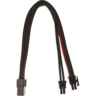 Silverstone SST-PP07-PCIBR napájecí napájecí kabel 25 cm 8pin na PCI-E 6+2pin, černý/červený Silverstone SST-PP07-PCIBR napájecí napájecí kabel 25 cm 8pin na PCI-E 6+2pin, černý/červený