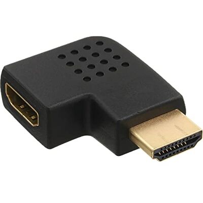 InLine 17600S HDMI adaptér, konektor / zdířka, boční levý úhel, pozlacené kontakty, kompatibilní s 4K2K InLine 17600S HDMI adaptér, konektor / zdířka, boční levý úhel, pozlacené kontakty, kompatibilní s 4K2K