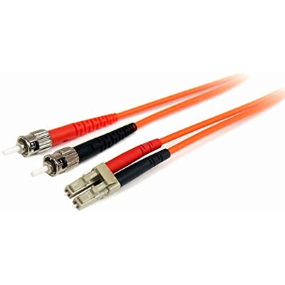 StarTech.com 1m Multimode 62,5/125 Duplex optický propojovací kabel LC ST optický síťový kabel StarTech.com 1m Multimode 62,5/125 Duplex optický propojovací kabel LC ST optický síťový kabel