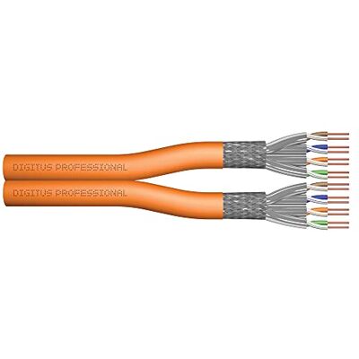 Digitus Síťový kabel Cat 7 – 100 m – S/FTP Duplex – BauPVO Dca Digitus Síťový kabel Cat 7 – 100 m – S/FTP Duplex – BauPVO Dca