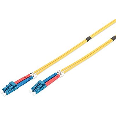 Digitus DK-2933-02 – kabel z optických vláken OS2 – 2 m – LC na LC – Duplex LWL kabel – 1/10 Gbit/s – SM Singlemode optické vlákno LAN kabel – typ vlákna: 9/125 µ – žlutý (žlutý) Digitus DK-2933-02 – kabel z optických vláken OS2 – 2 m – LC na LC – Duplex LWL kabel – 1/10 Gbit/s – SM Singlemode optické vlákno LAN kabel – typ vlákna: 9/125 µ – žlutý (žlutý)