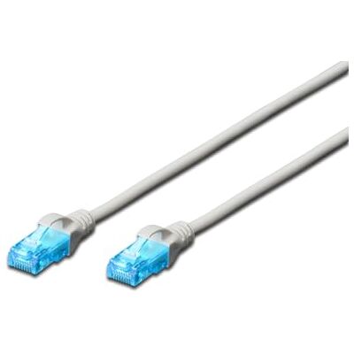 Digitus LAN kabel Cat 5e 20 m CCA síťový kabel s RJ45 U/UTP nestíněný kompatibilní s Cat6 a Cat5 šedý Digitus LAN kabel Cat 5e 20 m CCA síťový kabel s RJ45 U/UTP nestíněný kompatibilní s Cat6 a Cat5 šedý