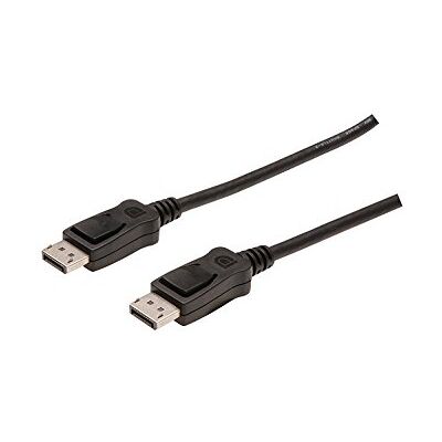 Digitus DisplayPort připojovací kabel, DP St/St, 10,0 m, m/zamykání, Full HD 1080p černý Digitus DisplayPort připojovací kabel, DP St/St, 10,0 m, m/zamykání, Full HD 1080p černý