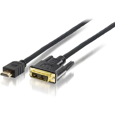 Equip HDMI kabel HDMI A -> DVI(18+1) St/St, 5,00 m Equip HDMI kabel HDMI A -> DVI(18+1) St/St, 5,00 m