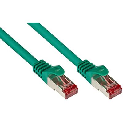 Good Connections Cat. 6 Ethernet LAN propojovací kabel s ochranou mřížky RNS, S/FTP, PiMF, PVC, 250 MHz, gigabitový (10/100/1000-Base-T Ethernet sítě), pro patch panely, Switch, routery, modemy Good Connections Cat. 6 Ethernet LAN propojovací kabel s ochranou mřížky RNS, S/FTP, PiMF, PVC, 250 MHz, gigabitový (10/100/1000-Base-T Ethernet sítě), pro patch panely, Switch, routery, modemy