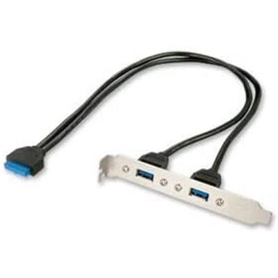 LINDY Slot USB 3.0 adaptér 2xUSB 3. 0 typ A na 20 pól. LINDY Slot USB 3.0 adaptér 2xUSB 3. 0 typ A na 20 pól.