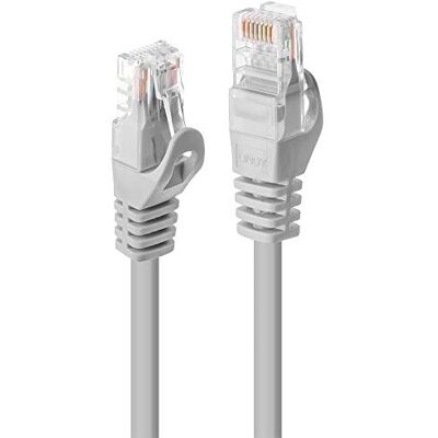 LINDY 7,5 m Cat.5e U/UTP síťový kabel, šedý LINDY 7,5 m Cat.5e U/UTP síťový kabel, šedý