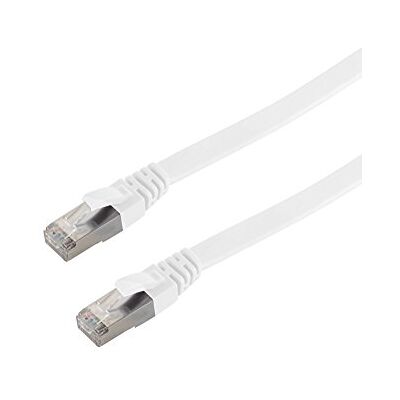 Helos 148766 Ultra Flache Patchkabel U/UTP Slim CAT 6", 5m weiß Helos 148766 Ultra Flache Patchkabel U/UTP Slim CAT 6", 5m weiß