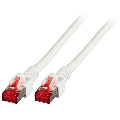 EFB-Elektronik EFB Elektronik K5518. 0,25 RJ45 síťový kabel, propojovací kabel CAT 6 S/FTP 25,00 cm bílý nehořlavý, Halo, 3 kusy EFB-Elektronik EFB Elektronik K5518. 0,25 RJ45 síťový kabel, propojovací kabel CAT 6 S/FTP 25,00 cm bílý nehořlavý, Halo, 3 kusy